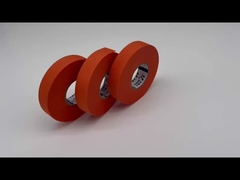 কাস্টম কমলা স্বয়ংচালিত তারের জোতা মোড়ানো টেপ রাসায়নিক প্রতিরোধী