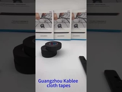 গোলমাল হ্রাস অটোমোটিভ কাপড়ের টেপ T03 কালো 19mm প্রস্থ 25M দৈর্ঘ্য